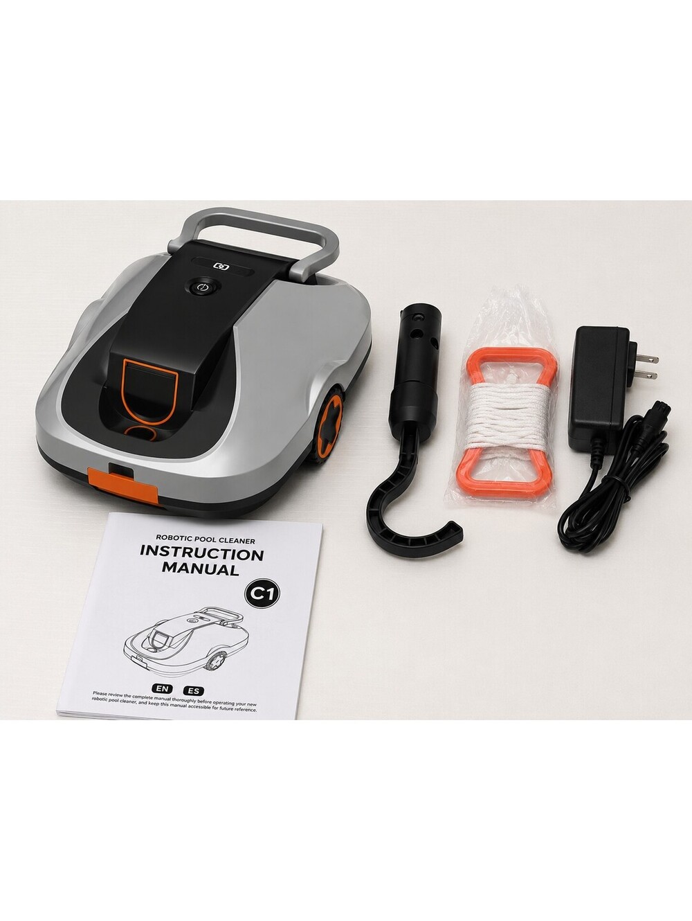 C1 Robotic Pool Cleaner Cordless Pool Vacuum Above Ground Inground Pools 200mins
